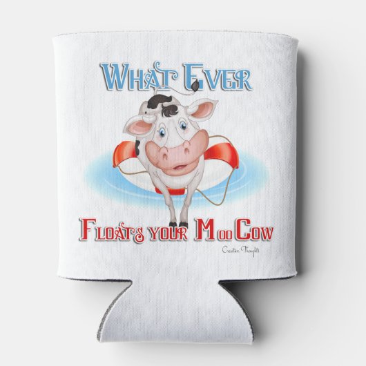 牛を浮かべモーる物 缶クーラー (裏面)