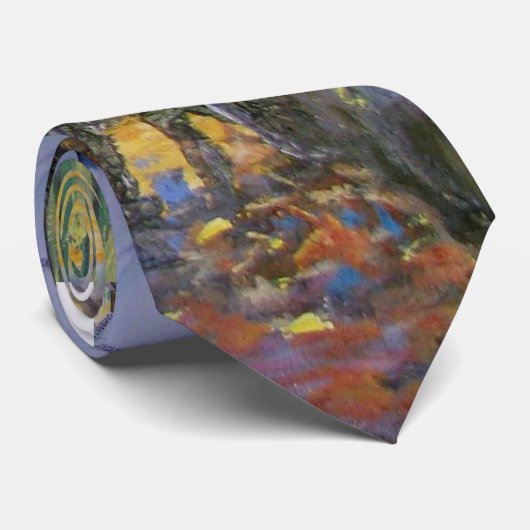 牛を牧草を食べること ネクタイ (ロール)