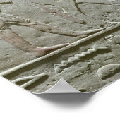 牛を率いる牧民 ポスター (角)