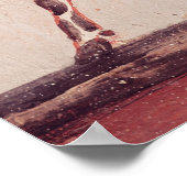 牛を連れて犠牲にする農民 ポスター (角)