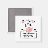 牛を飼わない マグネット (正面/裏面)