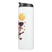 牛を魔女に刺す タンブラー (回転右)