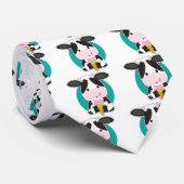 牛アイスクリーム ネクタイ (ロール)