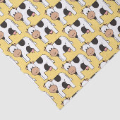 牛イラストレーションのティッシュペーパー 薄葉紙 (詳細)