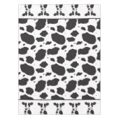 牛イラストレーションプリント農場動物 テーブルクロス (正面)