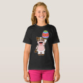 牛イースターイースター卵 Tシャツ (正面フル)
