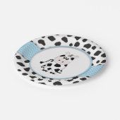 牛カウボーイのベビーシャワーのプレート ペーパープレート (アングル)