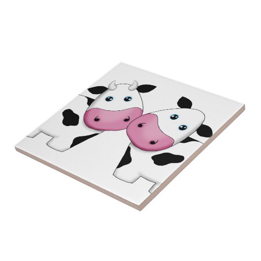 牛カップル タイル (側面)