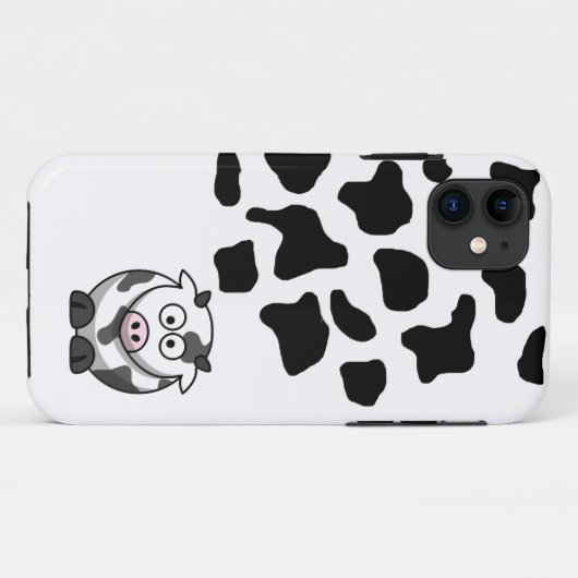 牛カバー場合 Case-Mate iPhoneケース (裏面(横))