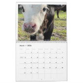 牛カレンダー2024 カレンダー (3月 2026)