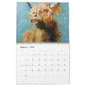 牛カレンダー カレンダー (2月 2027)