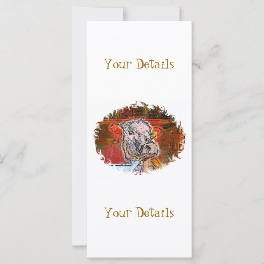 牛カード (正面)