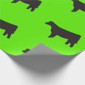 牛ギフト用包装紙 ラッピングペーパー (角)