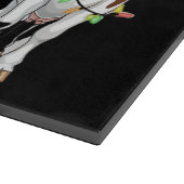 牛クリスマスカウラバーギフトホリデーファーム カッティングボード (角)