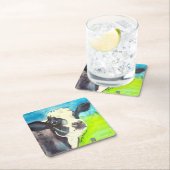 牛コースター スクエアペーパーコースター (インサイチュ)