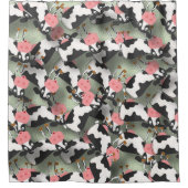 牛シャワーカーテン シャワーカーテン (正面)