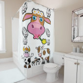 牛シャワーカーテン シャワーカーテン (インサイチュ)