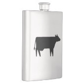 牛シルエット フラスク (右)