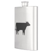 牛シルエット フラスク (左)
