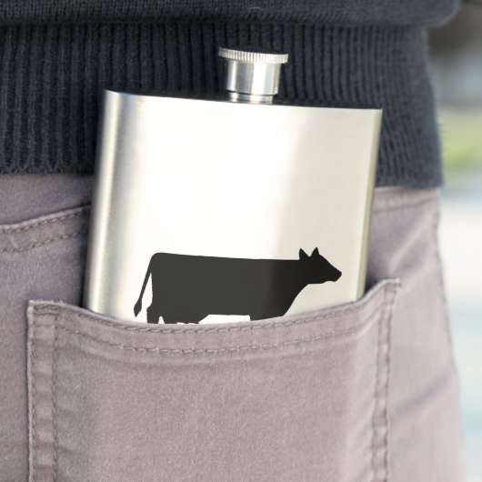 牛シルエット フラスク (インサイチュ)