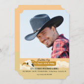 牛スカルの写真の招待状 招待状 (正面/裏面)