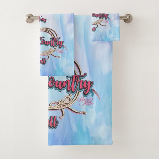 牛スカル及びロープ バスタオルセット (インサイチュ)