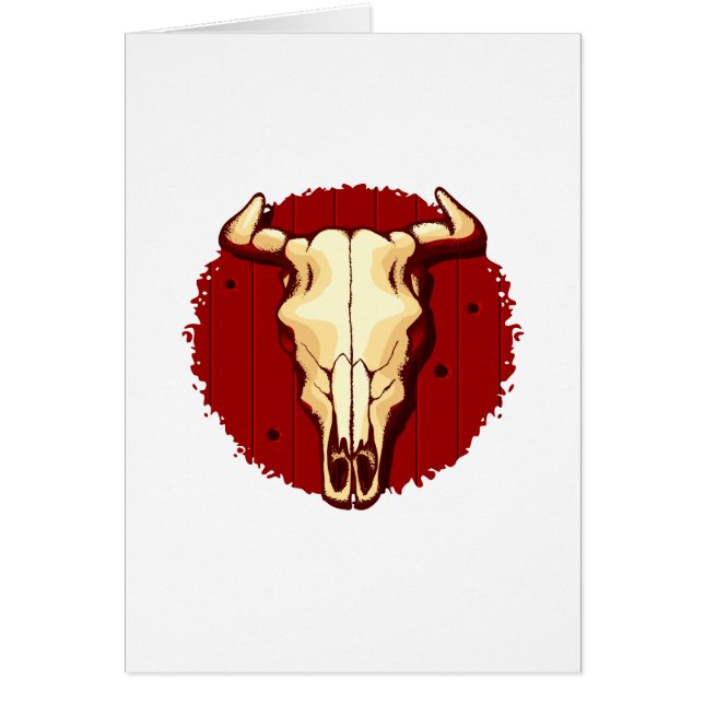 牛スカル (正面)