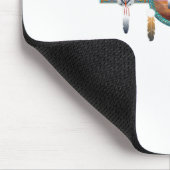 牛スカル マウスパッド (コーナー)