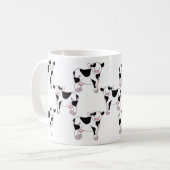 牛スタイル コーヒーマグカップ (正面左)