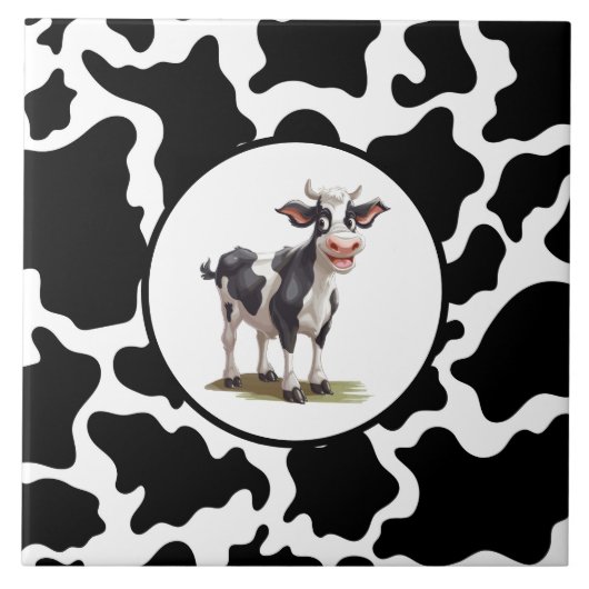 牛タイル タイル (正面)