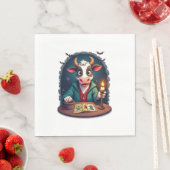 牛タロットの恐怖 スタンダードランチョンナプキン (インサイチュ)