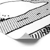 牛ツールHQクロップ ポスター (角)