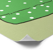 牛テレビおもしろい漫画ポスター ポスター (角)