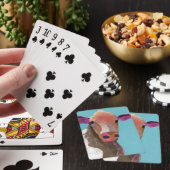 牛トランプのポーカー顔トランプ トランプ (インサイチュ)