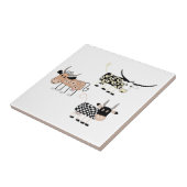 牛トリオ タイル (側面)