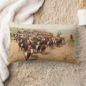 牛ドライブ ランバークッション (ブランケット)