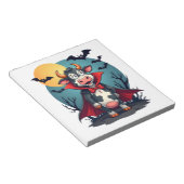 牛ドラキュラが現る ノートパッド (アングル)
