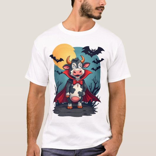 牛ドラキュラの逆襲 Tシャツ (正面)