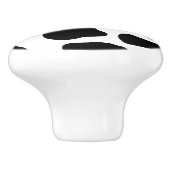 牛パターン セラミックノブ (側面)