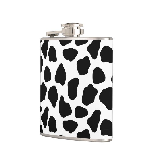 牛パターン フラスク (左)
