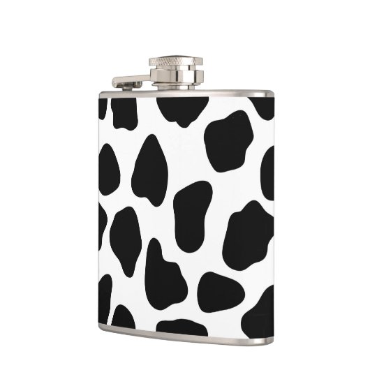 牛パターン フラスク (左)