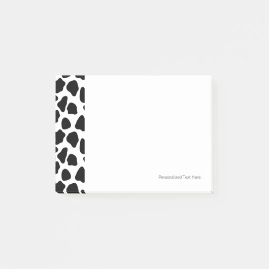 牛パターン ポストイット (正面)