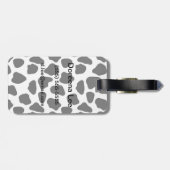 牛パターン ラゲッジタグ (裏面横)