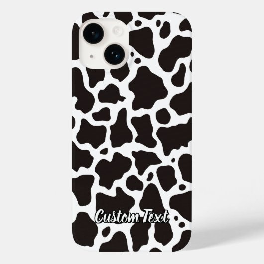 牛パターン Case-Mate iPhoneケース (裏面)