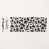 牛パーソナライズされたモダンプリントヨガマット ヨガマット (正面(横))