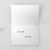 牛ビジネス用挨拶カード カード (内部)