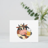 牛ビール ポストカード (スタンド正面)