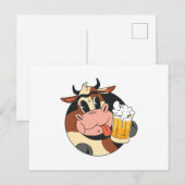 牛ビール ポストカード (正面/裏面)