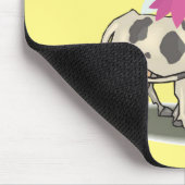 牛フェアリーピンクハートマウスパッド！マウスパッド マウスパッド (コーナー)