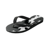 牛プリントのビーチサンダル キッズビーチサンダル (アングル)